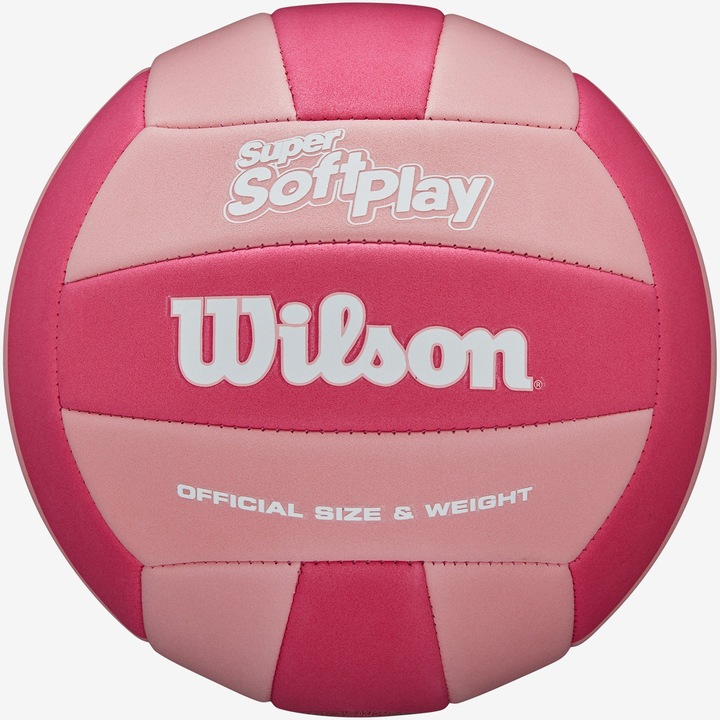 Волейболна топка Wilson Super Soft Play, life size, Розов