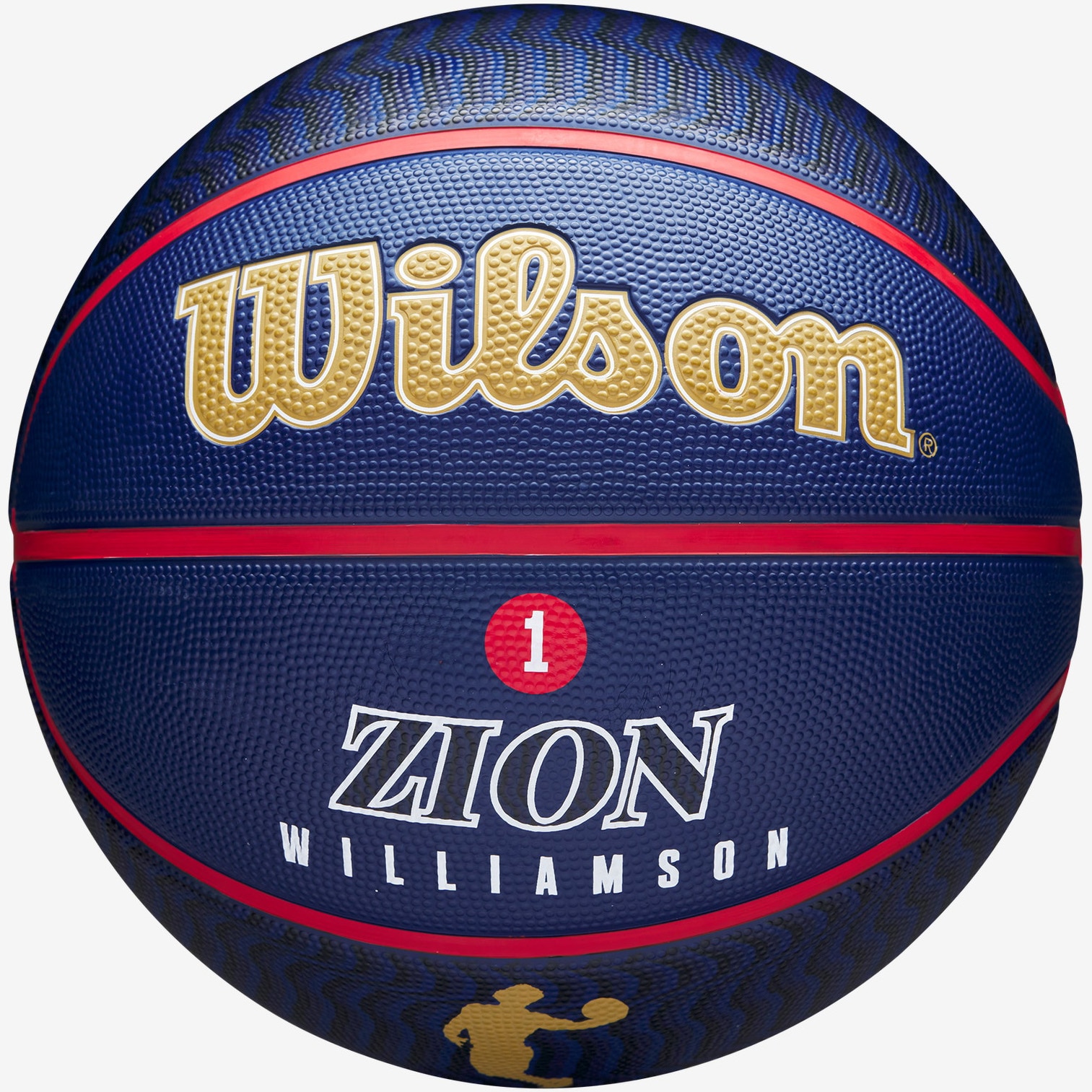 Minge baschet Wilson NBA Player Icon Williamson, marime 7, albastru