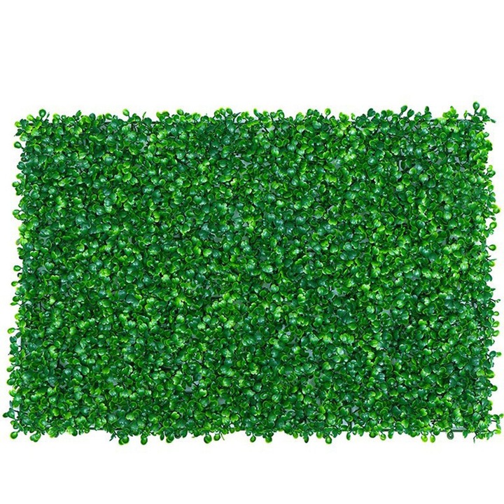 Килим от изкуствена трева, Ronyes®, тип морава, зелен, 20 mm, 40x60 cm