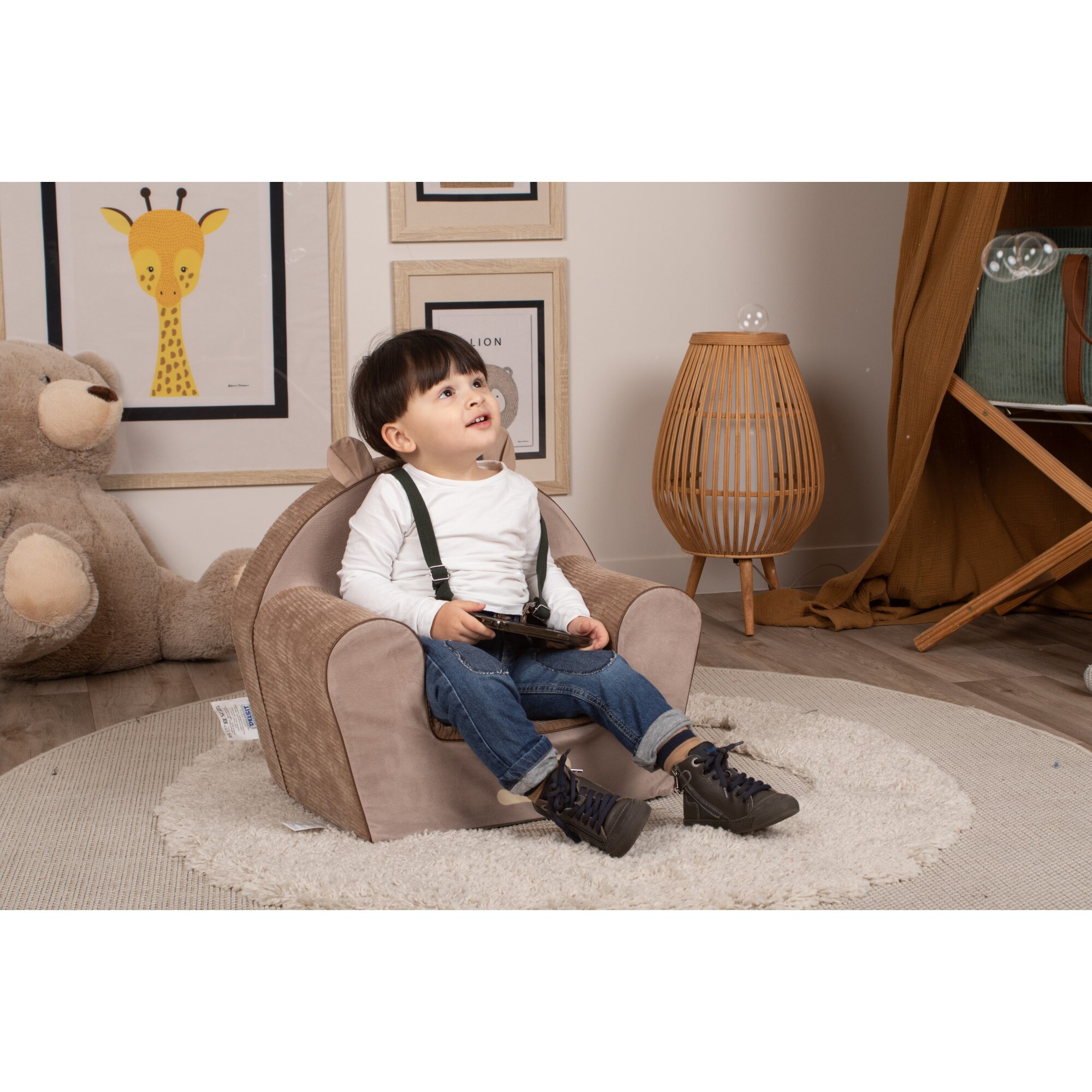 Delsit DT8-17123 Zoo Universele Kinderfauteuil, Groen,eén maat Delsit DT8-17123 Zoo Universele Kinderfauteuil, Groen,eén maat