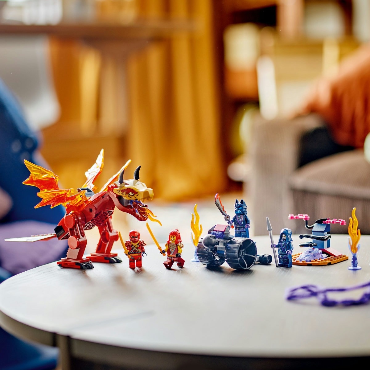 chikuwa★ LEGO® Ninjago - Batalia Dragonului-Sursa al lui Kai, 71815, 120
