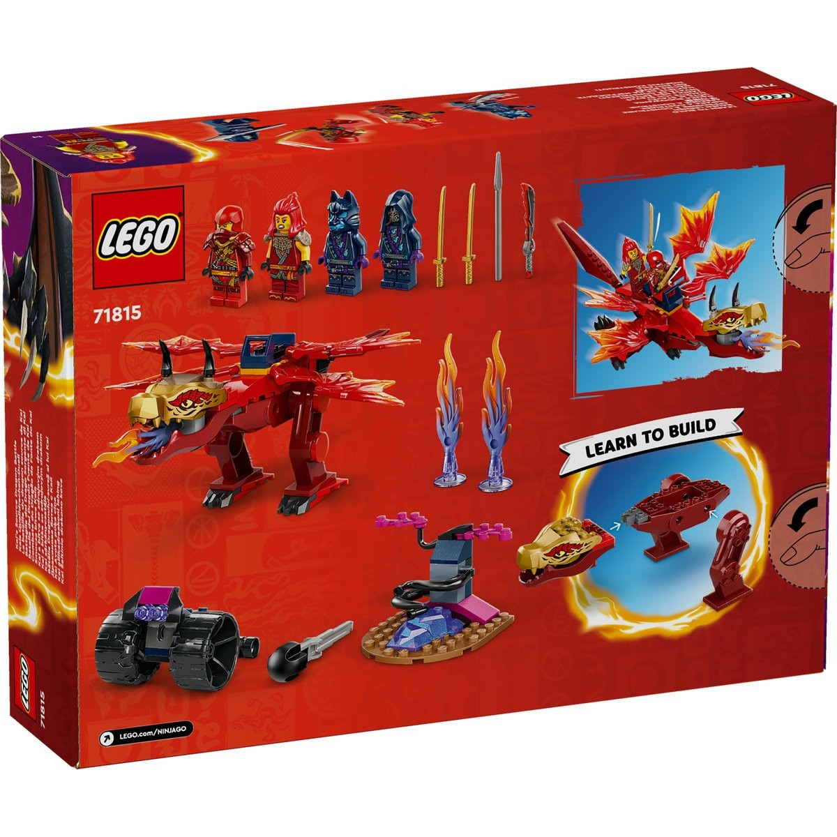 chikuwa★ LEGO® Ninjago - Batalia Dragonului-Sursa al lui Kai, 71815, 120