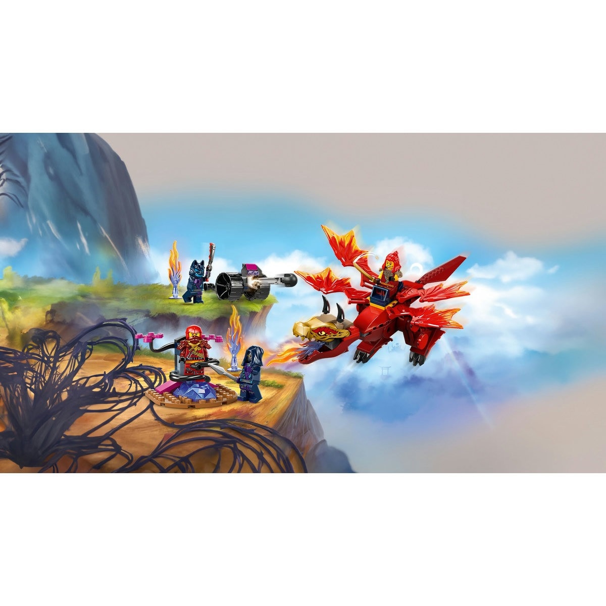 LEGO® Ninjago - Batalia Dragonului-Sursa al lui Kai, 71815, 120