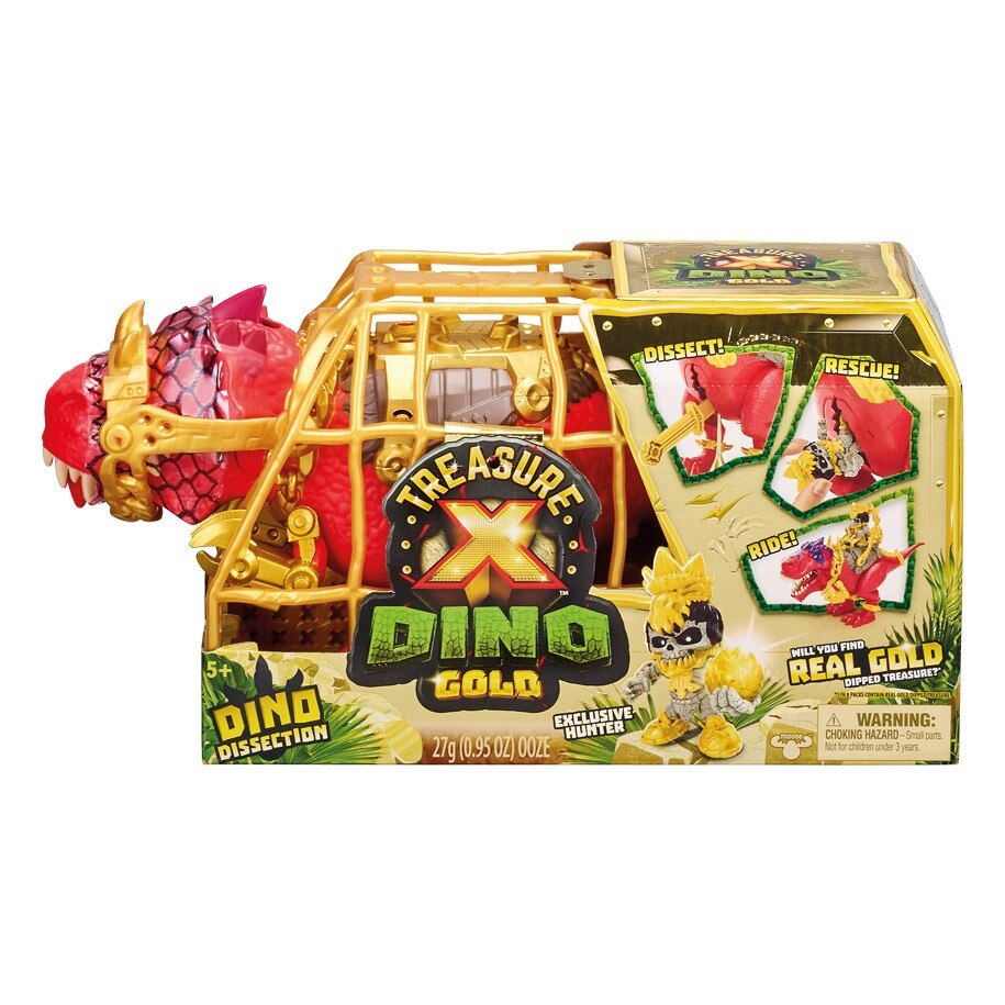 Jucarie interactiva, Cobi, Treasure X Dino Gold, Plastic