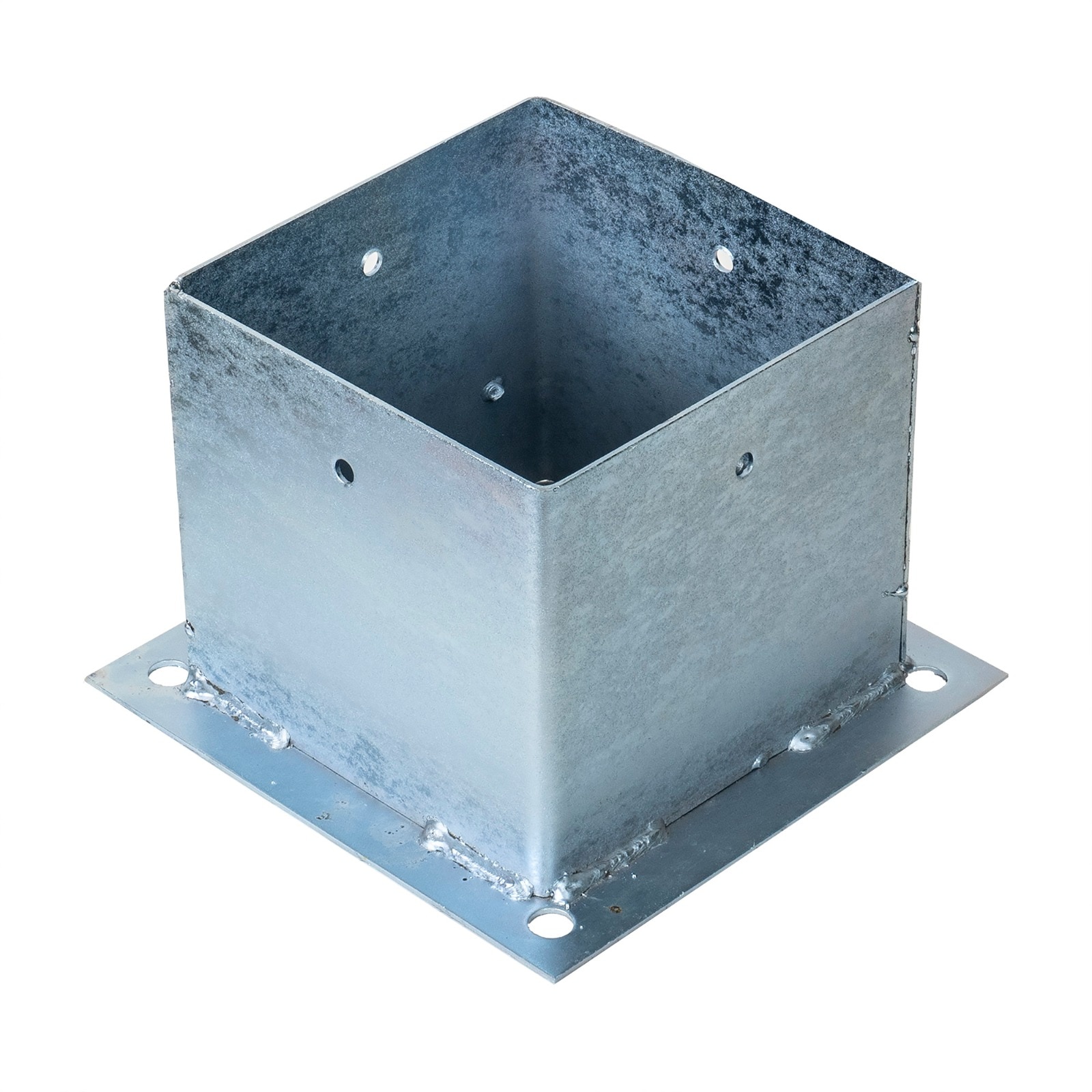 Suport metalic, tip pahar pentru stalpi din lemn 150x150x150mm