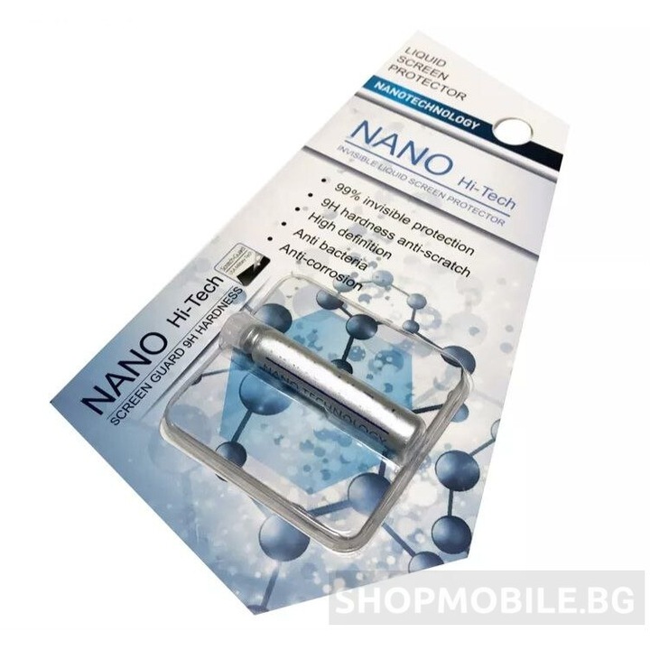 Течен протектор, Planet Tech за всички модели телефони и таблети, Nano Liquid Screen Protector