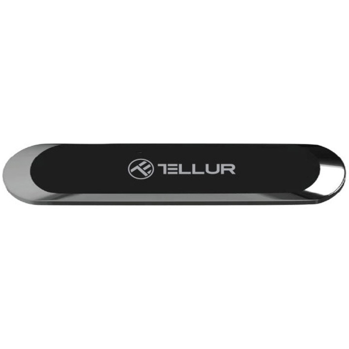 Suport magnetic de telefon cu adeziv, Tellur MCM8, Gri