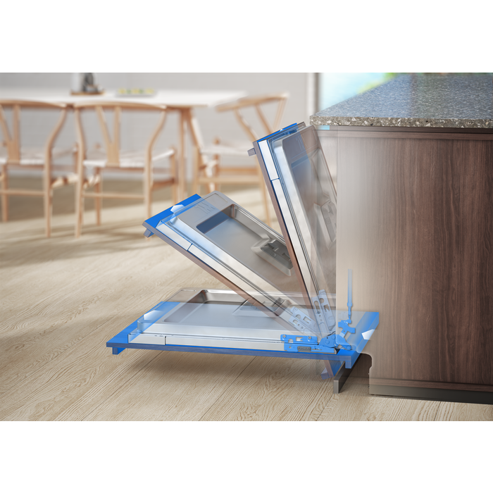 Masina de spalat vase incorporabila Electrolux EEA23200L, 10 seturi, 6 programe, AirDry, QuickSelect, Clasa E, Motor inverter, 45 cm