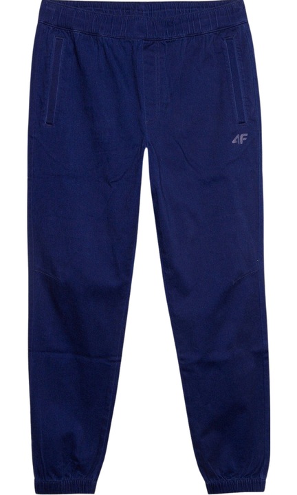 Férfi sportnadrág 4F M646-31S, jogger, pamut, sötétkék, Tengerészkék, XL