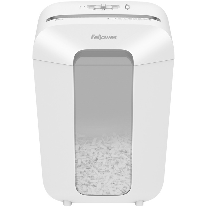 Fellowes Powershred® LX70 iratmegsemmisítő, Kézi, 11 lapos, Keresztben vágott, Fehér
