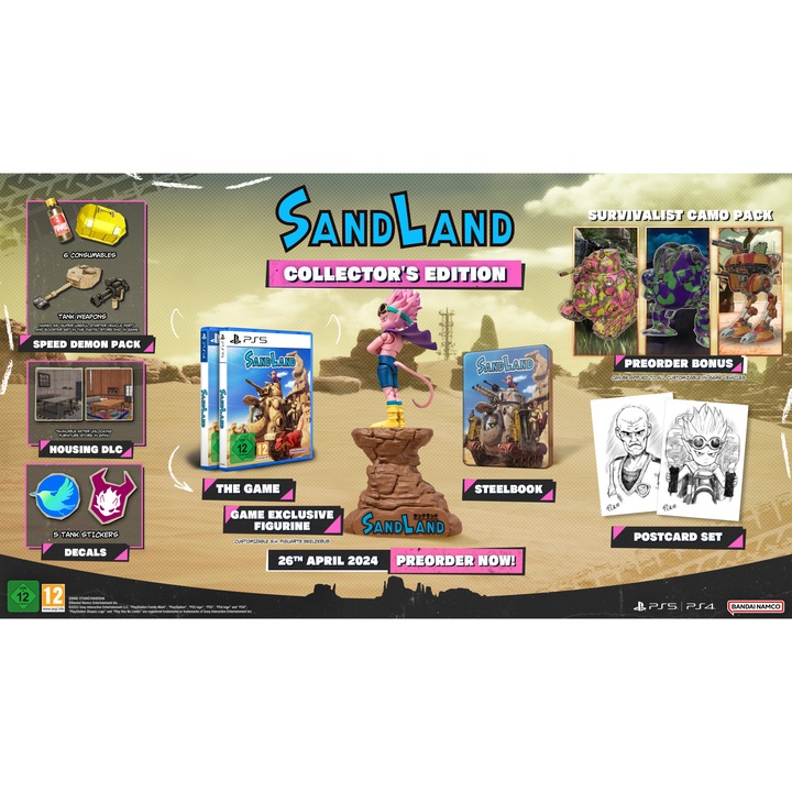 Sand Land Collector Edition PlayStation 5 játék
