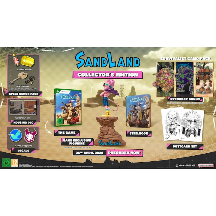 Игра Sand Land Collector's Edition, За Xbox One/Xbox Series X