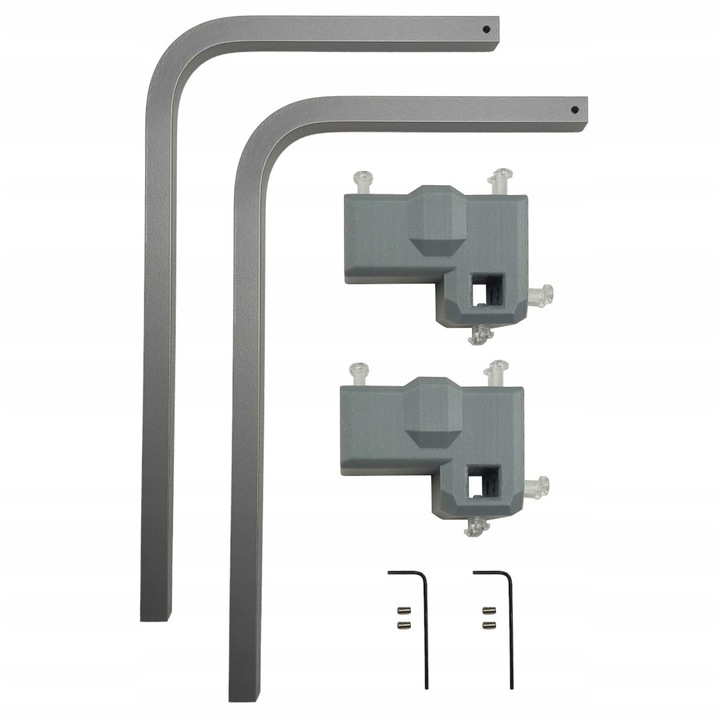 Állítható tetőablak konzolkészlet Hyperbar FS/FM/FL/FXL-hez, függőleges beállítás 7,5-15 cm, vízszintes 2-20 cm