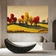 Tablou Canvas, 40x60 cm, Dormitor si Living, Peisaje, Rural, Autumn Paper Style