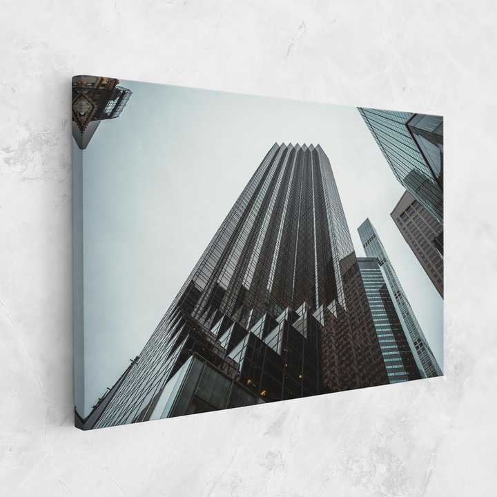 Tablou Canvas, 20x30 cm, Dormitor Si Living, Peisaje, Urbane, Cool Building View