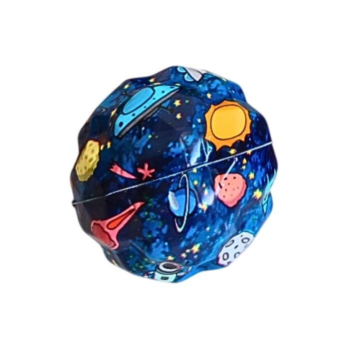 Подскачаща топка, Космическа лунна топка, Син