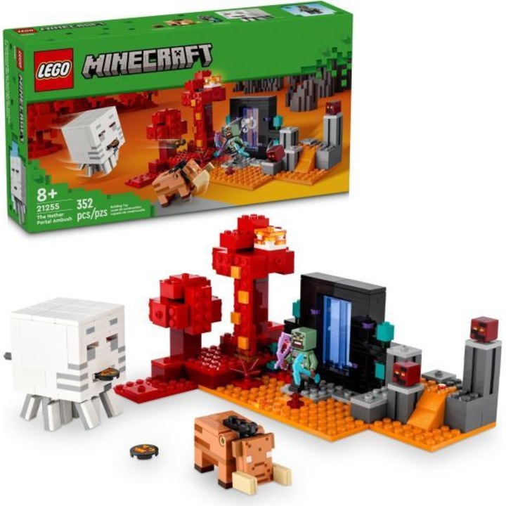Argos Product Minecraft Lego Argos Minecraft Portal Lego 21143