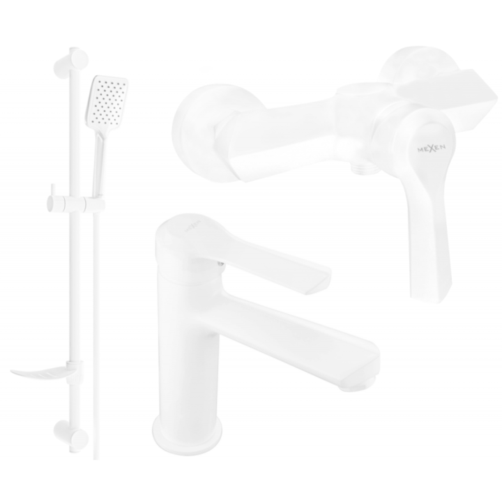 Set de dus, Mexen, 3118, Alb, Alama