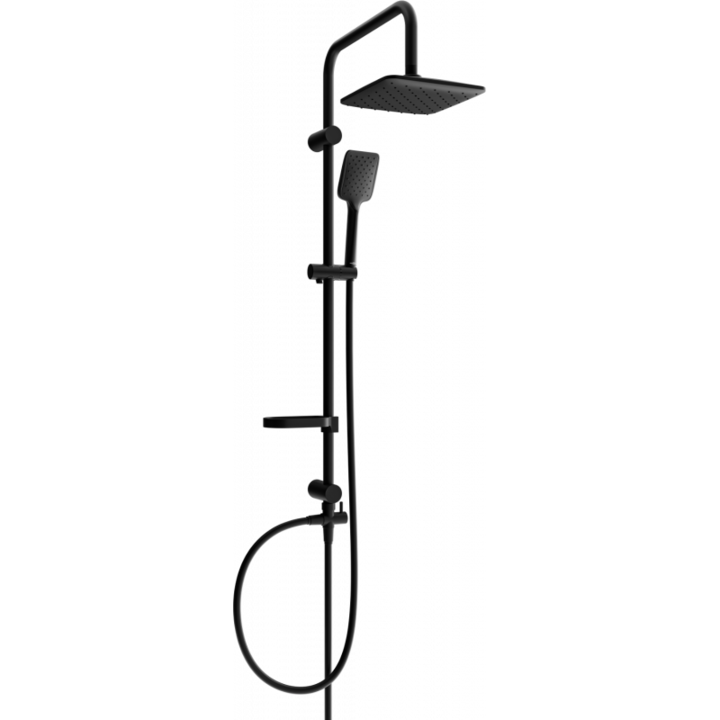 Coloana de dus, Mexen, 4641, Negru, Otel