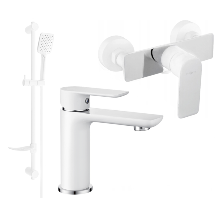 Set de dus, Mexen, 5246, Alb, Crom, Alama