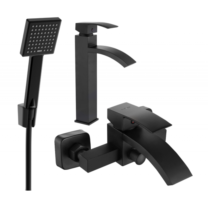 Set de dus, Mexen, 5546, Negru, Alama