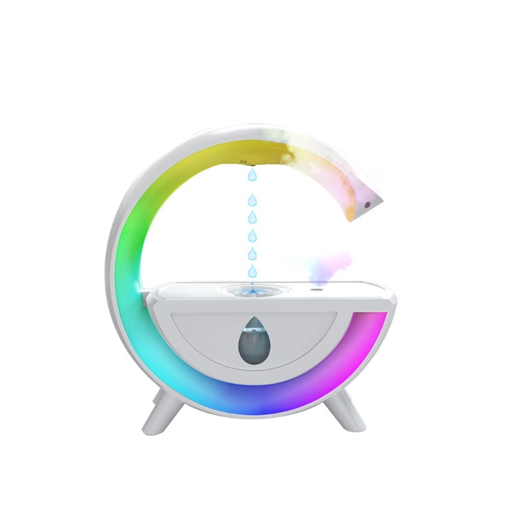 Umidificator de aer Ultrasonic, cu Difuzor aromaterapie, verde