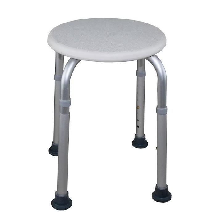 Scaun de baie/dus din aluminiu, reglabil pe inaltime Geomed