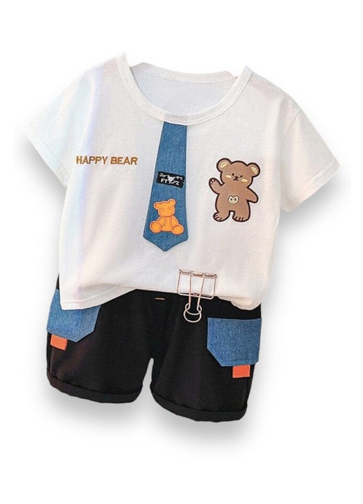 HAPPY-BEAR póló és rövidnadrág szett