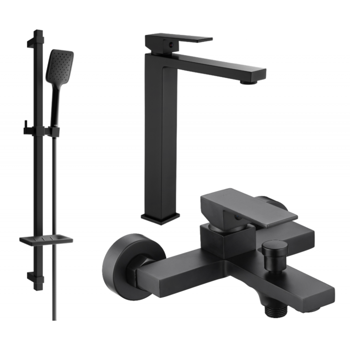 Set de dus, Mexen, 5758, Negru, Alama