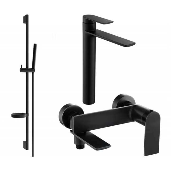 Set de dus, Mexen, 5832, Negru, Alama