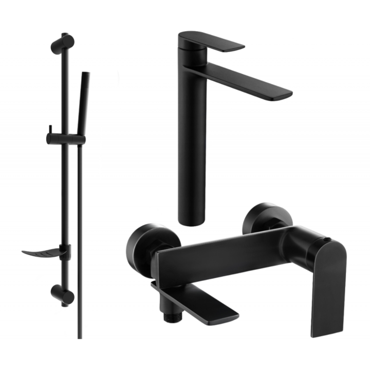 Set de dus, Mexen, 5824, Negru, Alama