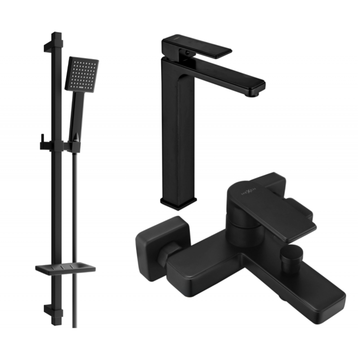 Set de dus, Mexen, 3385, Negru, Alama