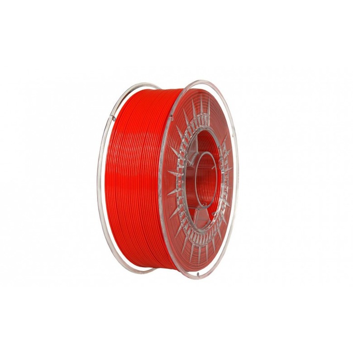 PETG filament, élénkvörös, 1.75mm, 1kg, Devil Design, 3D nyomtató