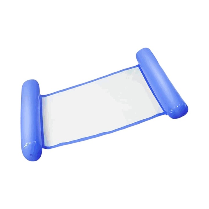 Saltea gonflabila pentru piscina 130 x 95 cm, albastru