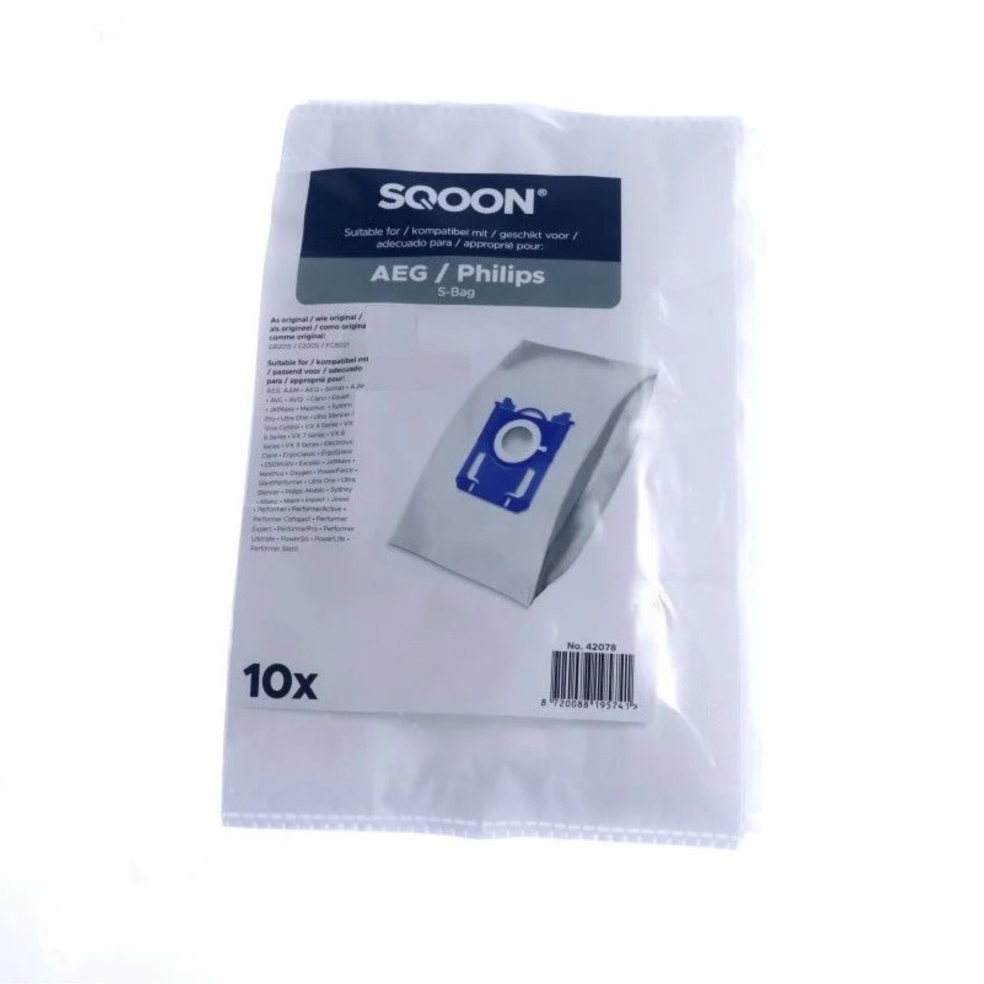 10 Sacchetti Per Aspirapolvere Bosch Tipo G GXXL, Microfibra, Compatibili Con BBZ41FGXXL, VZ41AFGXXL