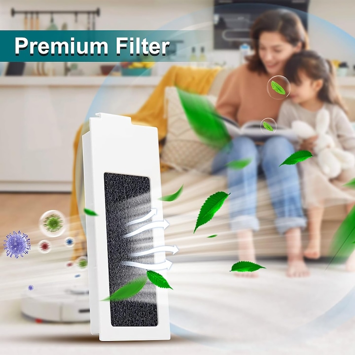 Accessori Ricambio Per Robot Aspirapolvere Ecovacs Deebot T20 | Piastra E Panno Mocio | Kit 2 Pezzi