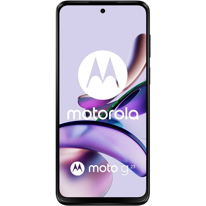 Telefon mobil Motorola Moto g23, Dual SIM, 4GB RAM, 128GB, Matte Charcoal