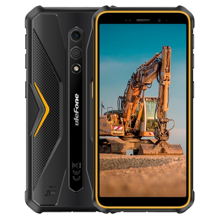 Мобилен телефон Ulefone Armor X12, 3GB RAM, 32GB, малко оранжев