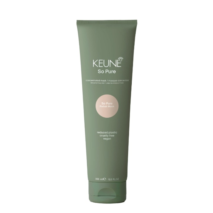 Masca Anti-Frizz pentru netezire, Keune So Pure Polish, 300 ml