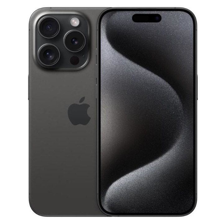 Мобилен телефон Apple iPhone 15 Pro Max, 6.7" 8GB 256GB Black Titanium