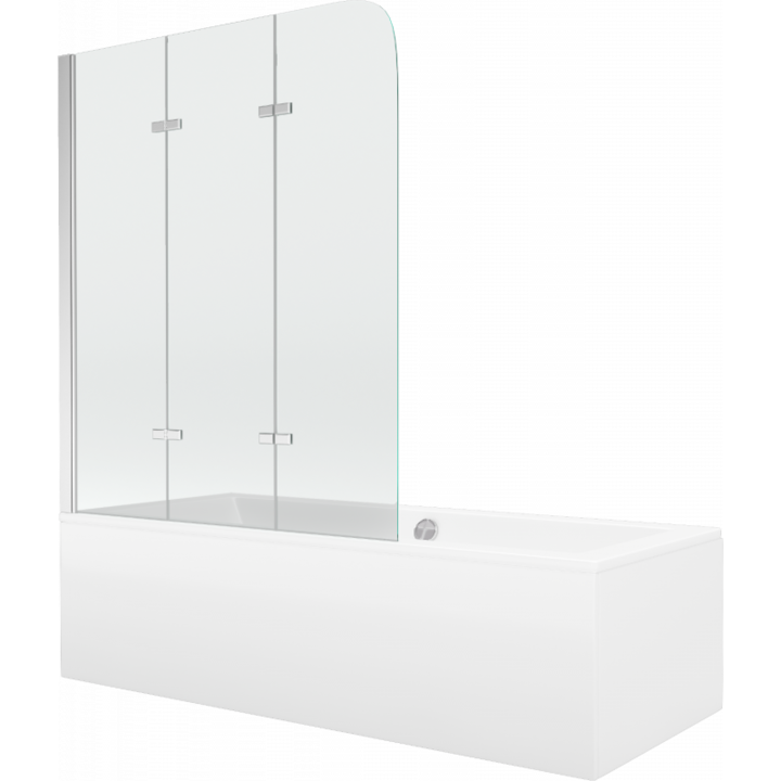 Cada dreptunghiulara, Mexen, Cube, 12964, 180 x 80 cm, Acril, Alb