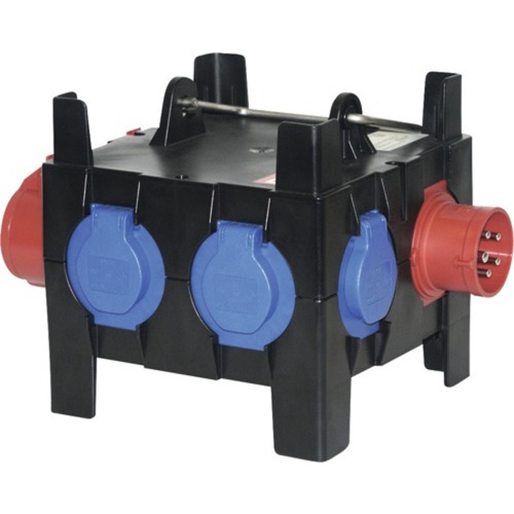 Distribuitor Electric Trifazic Pce 6 Prize (4 Cp + 2 Trifazate), Pentru Exterior Ip44