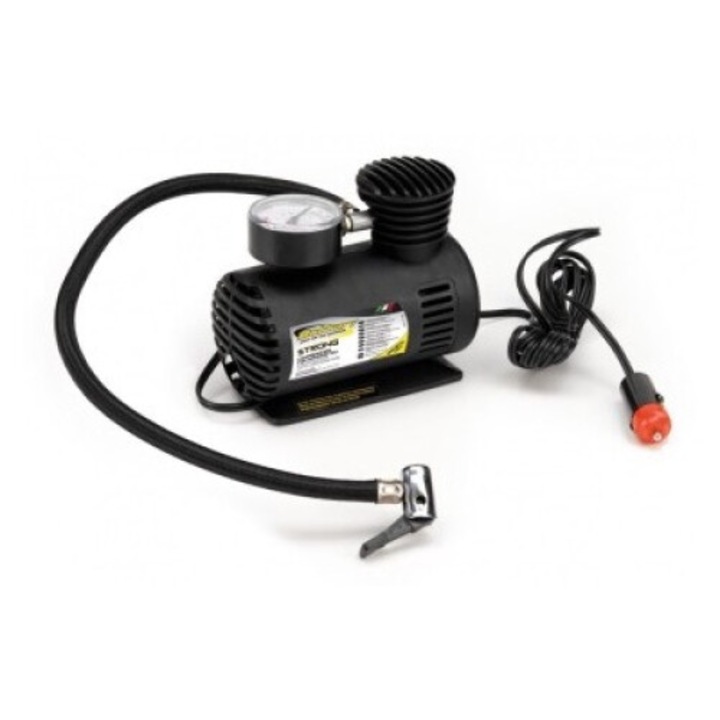 Автомобилен компресор с манометър 12V, Силен 250 PSI. Ботари