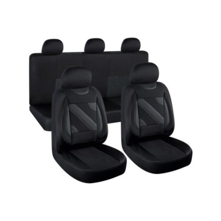 Set Huse Scaun Nero Negru, Umbrella