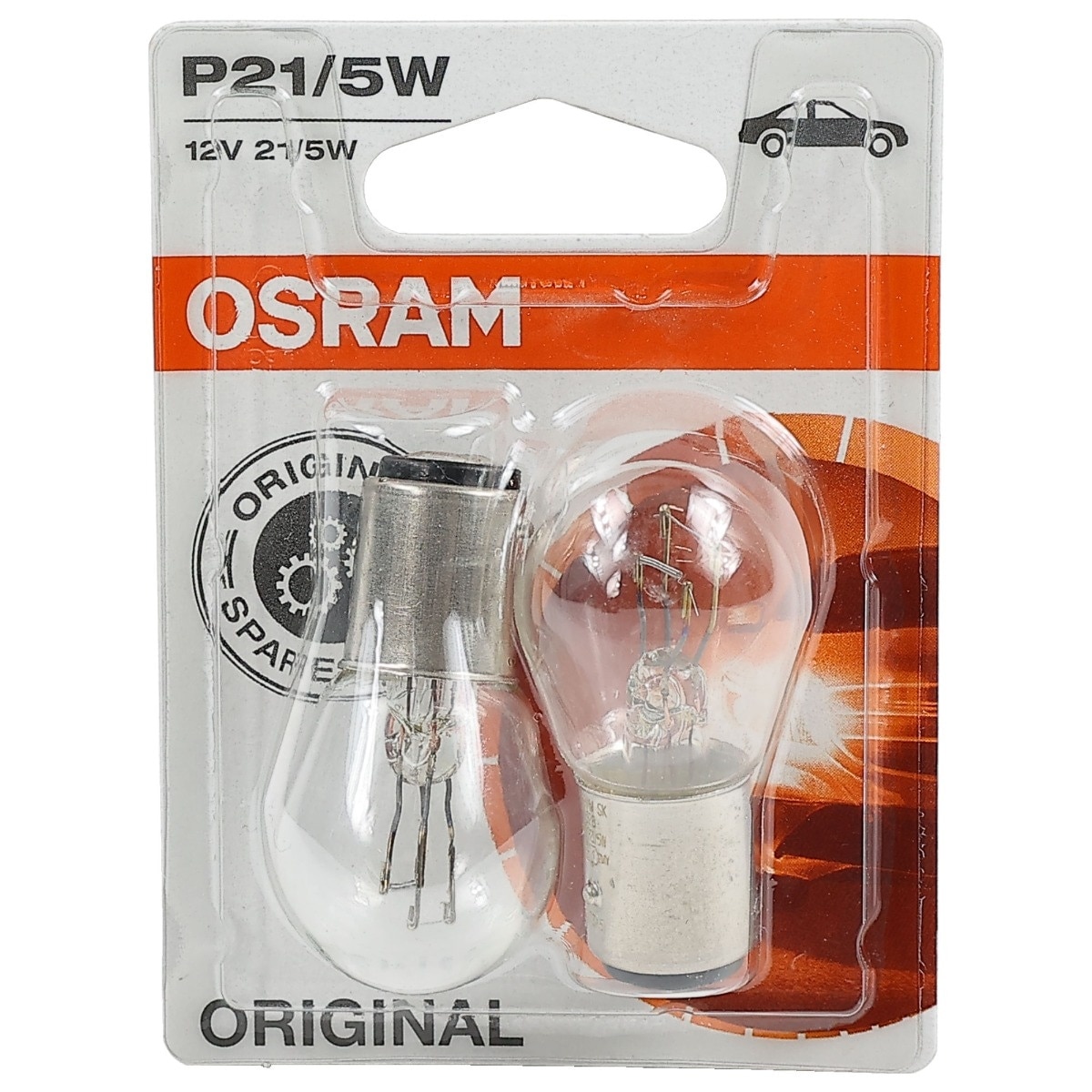 Osram P21/5W Стандартна стоп крушка, 5 W, 12 V - eMAG.bg