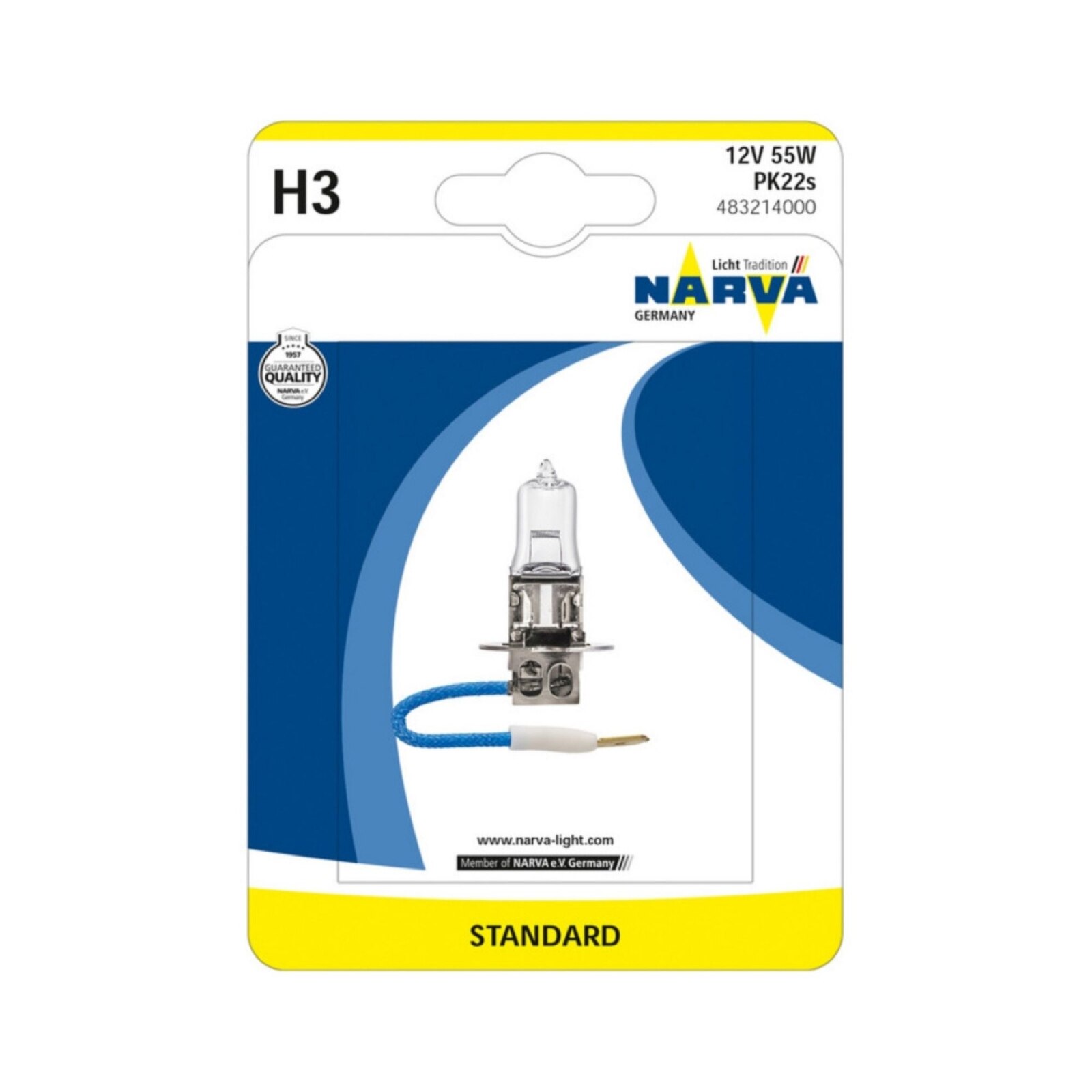 Крушка за фар H4 60/55W 12V Narva блистер - eMAG.bg