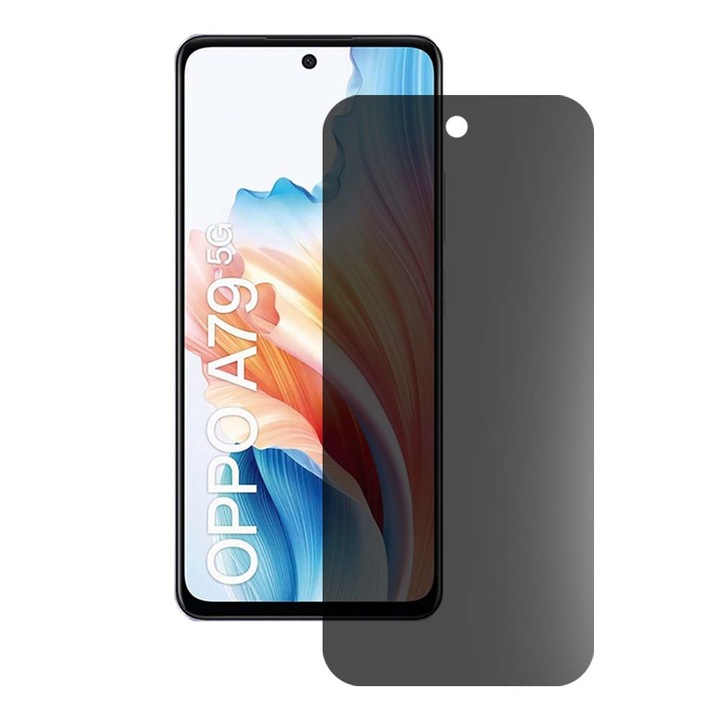 SILKASE matt adatvédő fólia OPPO A79-hez, képernyővédő, szilikon