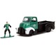 1952-es Chevrolet Coe Pickup modell és Green Lantern figura - 1/32 Jada