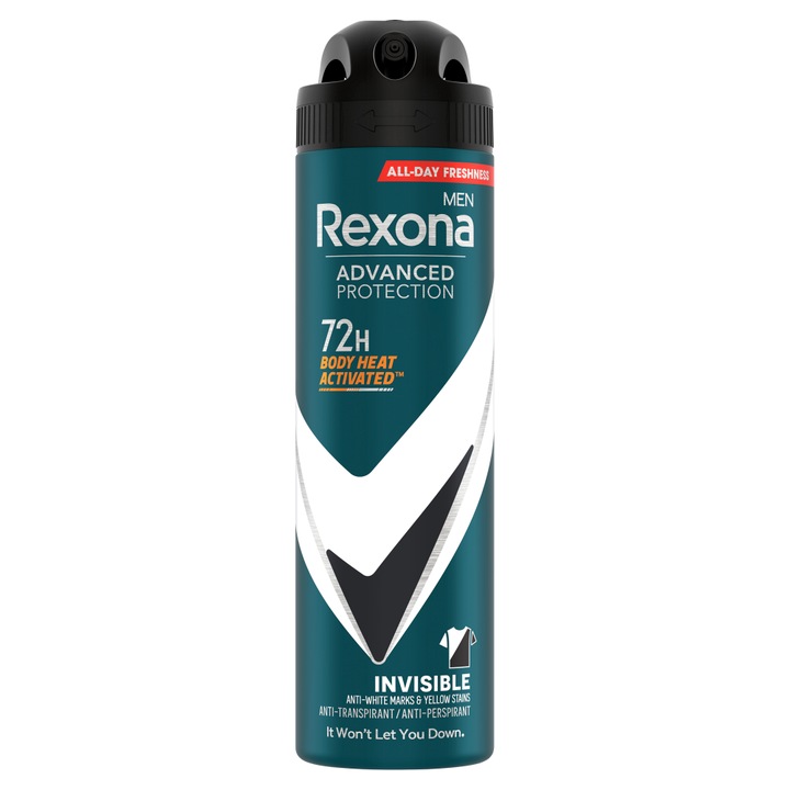Deodorant, Rexona, Advanced Protection Invisible, 150 ml