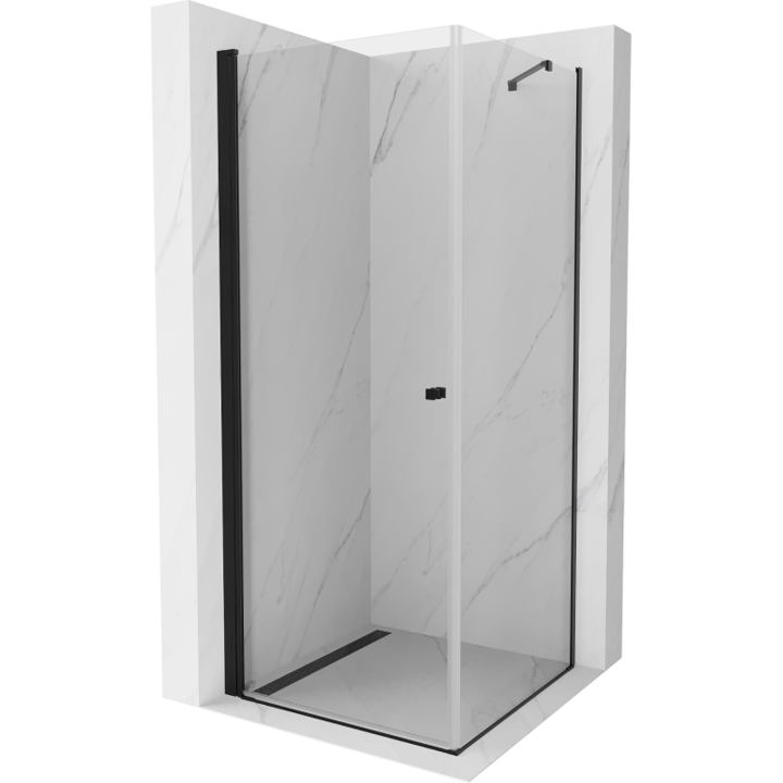 Cabina de dus, Mexen, 3533, Standard, Negru, Patrat